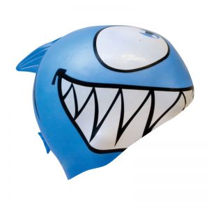 shark swim cap